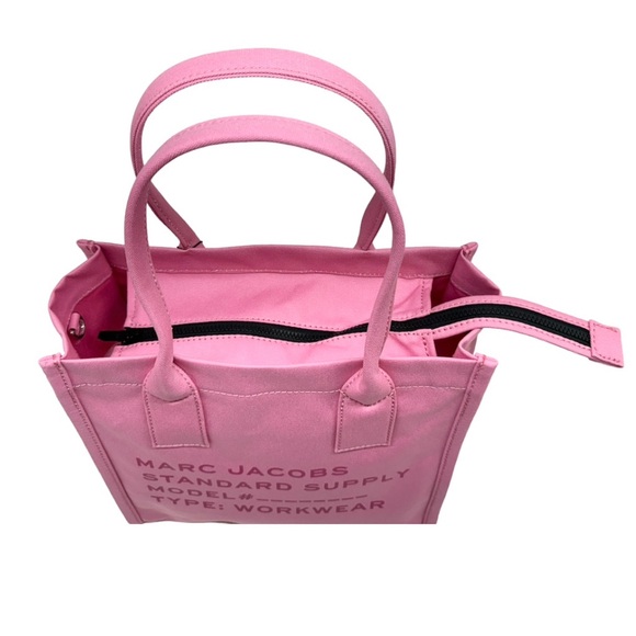 Marc Jacobs Pink Canvas Tote Bag - Picture 4 of 14